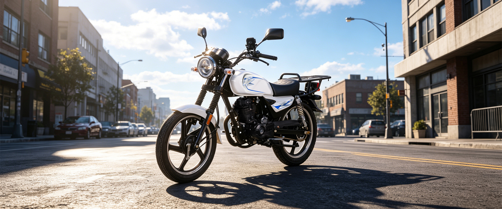 Practical 150cc Air-cooled Motorcycle