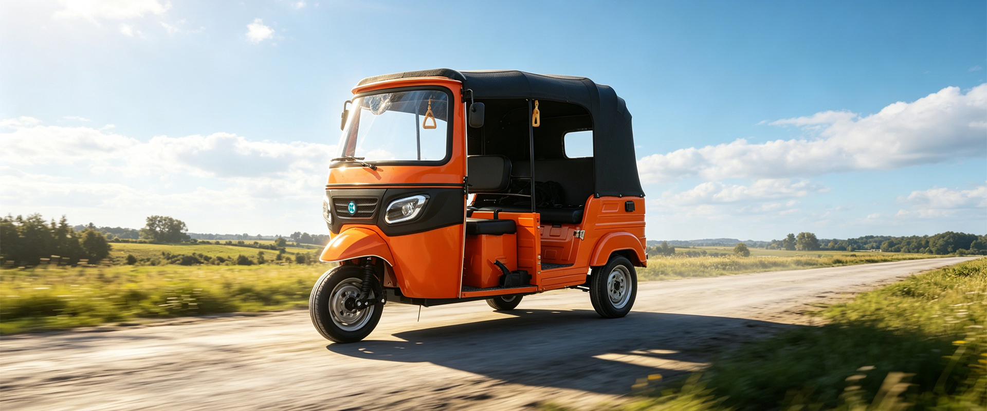3-row Electric Passenger Tricycle