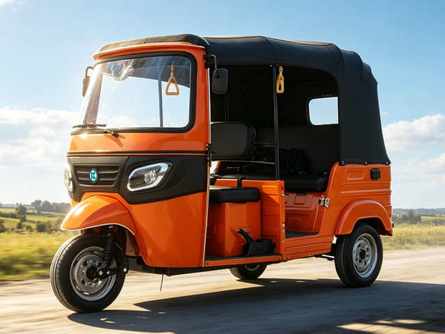 KYD2500DZK-2 Enclosed Three-wheel Electric Passenger Tricycle