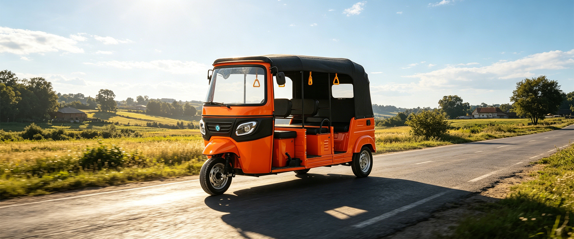 Enclosed Three-wheel Tricycle